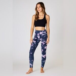Lululemon Align High-Rise Tie Dye Leggings Navy Pink – Size 12
